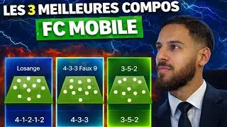 LES 3 MEILLEURES COMPOS SUR FC MOBILE 😱(ILS SONT BEAUCOUP TROP FORTE ) 🔥