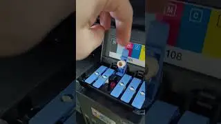 Epson L8050 разные чернила - 108 и 057