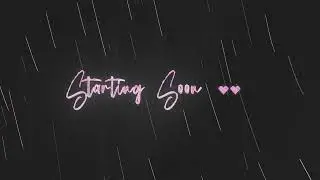 Free starting soon Screen | Stream Overlay for Twitch & YouTube | Free Stream Overlays