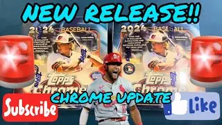 🚨 NEW!! Auto?! LOW #! 2024 TOPPS Chrome UPDATE MONSTER / MEGA Box! 🤔