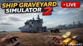 Lets Play - Ship Graveyard Simulator 2 | Playstation5