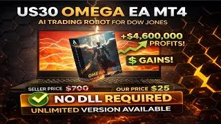 US30 Omega EA MT4 &ndash; Advanced AI Dow Jones Trading Robot | No DLL