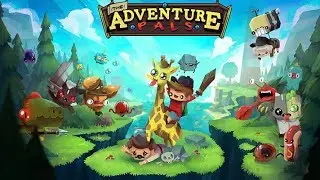 THE ADVENTURE PALS - O Início de Gameplay... Jogo Maluco Demais! - BRKsEDU