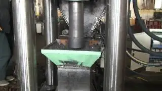 Brykieciarka do wi&oacute;r&oacute;w metalowych /Briquetting press for metal chips and shavings