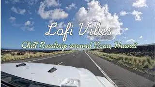 POV Road Trip in Kona Hawaii 🌺 | Relaxing Lofi Drive to Study/Chill To