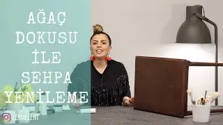 Leymelert | Budak Aleti ile Eskitme Çalışması | Very chalky Mobilya Boyası