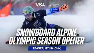 Visa FIS Snowboard Alpine World Cup - Mylin Teaser | FIS Snowboard