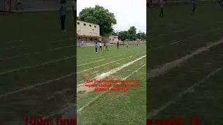 100 metre final mandala Mithilesh runner fast Gorakhpur  regional stadium Gorakhpur100 metre final