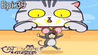 Cat escape infinity Hide & seek Episode 39