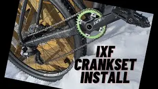 IXF crankset install. (Budget bike build)