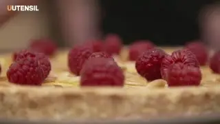Great British Bake Off's Iain Watters' Cardamom and Raspberry Custard Tart