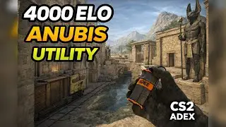 4000 ELO FACEIT POKAZUJE WSZYSTKIE GRANATY NA ANUBISA