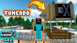 Construimos un DIRIGIBLE y encontramos una MINESHAFT - Rho&rsquo;s Craft