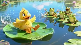 Ducky Dee the Speedy Duck | Fun Animal Adventure Song for Kids | Nursery Rhymes & Songs for Children