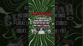 Ghost Stories, True Crime, Local Lore and more! #horror #horrorcon #truecrime #spookystories