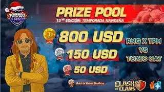 😱$1,000 USD EN PREMIOS - TORNEO DE FUEGO DÍA #1 - RNG x TPM vs TOXIC CAT - Shion | Clash Of Clans