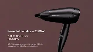 Panasonic 2000W Hair Dryer │ EH-ND65 for Asia
