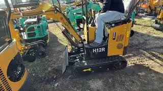 Lot 17 - 2025 CFG Industrial H12R Hydraulic Track Type Mini Excavator Selling at Auction