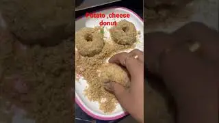 Potato cheese donut