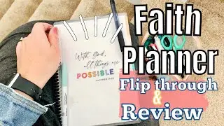 ERIN CONDREN FAITH  PLANNER | FLIP THROUGH AND REVIEW