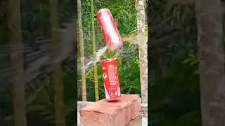Bamboo + Creativity = Ultimate DIY Weapon! 🔫🔥 #Woodworking #BambooCraft