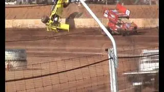 Anthony Gaudio   Rollover   Geraldton City Speedway   13 Oct 201