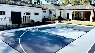 STAY HOME AND PLAY! On your own SNAPSPORTS® Backyard Home Court