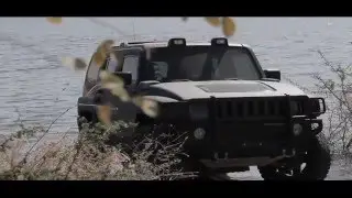 Hummer H3 Army Personalizacion Azul Mate 4x4 Off Road Custom