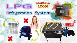 All about lpg refrigeration system construction to final results |Mechanical engineering project|