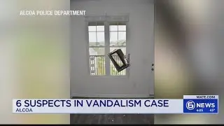 Six charged in 2024 Alcoa apartment vandalism