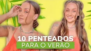 10 PENTEADOS fáceis para o VERÃO | Inspirações e tutoriais para praia, calor…