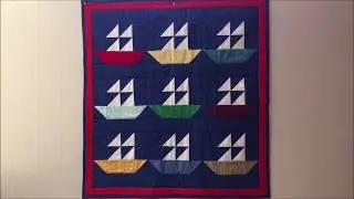 Ships Ahoy! How to Make a Simple Sailboat Quilt