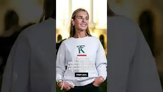 Trump's granddaughter launched her new merch at the White House