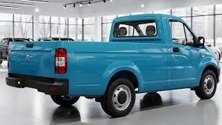 GAZ Gazelle Pickup 1 Cabina 2026 💙🚘 | Sky Blue | Fuerza, Estilo y Trabajo