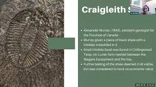 Virtual Talk - Stuck in a Rock: Oil Industry in Craigleith