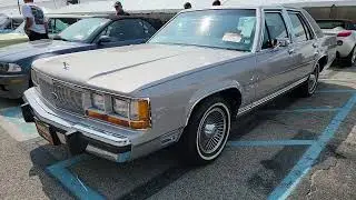 1989 Ford Crown Victoria in showroom condition after crossing the Mecum Auctions block Indy 2023