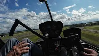 how to start up helicopter, take off, taxi and landing exercises Lelystad Airport - PPL (H) training