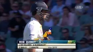 Nine's Cricket - Out for a Duck