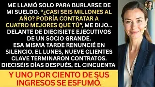 Me llamó solo para burlarse de mi sueldo — Mi renuncia hizo temblar a toda la empresa