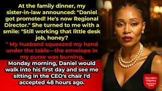My Sister-in-Law Mocked My Little Desk Job at Dinner&mdash;Monday She'll See Me In The CEO Chair I...