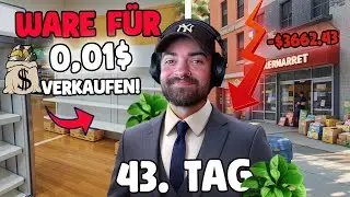 🛒43. Tage im EIGENEN SUPERMARKT + WARE F&Uuml;R 0,01 CENT! | Supermarket Simulator