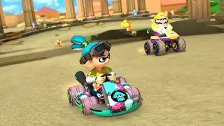 Mario Kart 8 Deluxe BCP - Inkling Boy (Blue) Gameplay