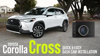 2023 Toyota Corolla Cross | Dash Cam Installation w. Dongar Technologies