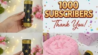 Hit 1K Subscribers Fast: Homemade Party Popper Tutorial | 90‑Day Growth Hack