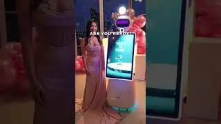 AI robot photo booth #robot