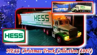 Коллекция рождественских грузовиков HESS 