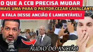 CCB- ANCIÃO MANDA MENTIR SOBRE BATISMO,  SEZAR CALVACANTE RASGA O VERBO..#ccb #ccboficial