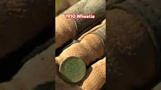 😲 1910 wheat penny|1850s church|xpdeus2 #fun#metaldetecting #maine #fatherson #xp  #dirtfishing