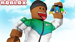 BATTLE A GIANT BOSS IN ROBLOX