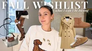 fall trends I *WILL* and *WILL NOT* be buying 🍂💸 MY FALL 2024 WISH LIST